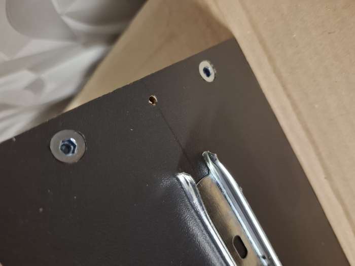 Фотография покупателя товара Кухонный гарнитур в потолок «Рио №4», 2400 мм, цвет бетон светлый/бетон тёмный/графит/дуб вотан - Фото 4