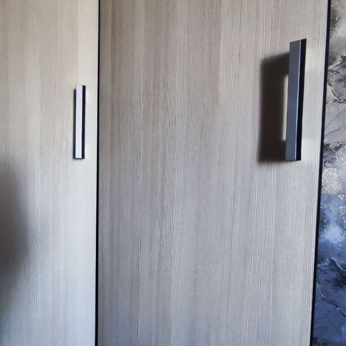 Фотография покупателя товара Шкаф угловой «ЭКО», 760×487×2200 мм, цвет венге/сосна лоредо - Фото 2