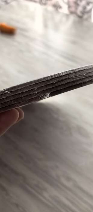 Фотография покупателя товара Подложка для торта усиленная 24 см, черно - белая, 3.2 мм - Фото 2