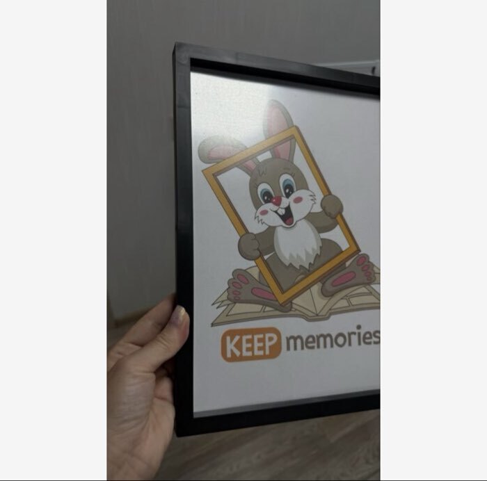 Фотография покупателя товара Фоторамка для фото 21×30 см Keep memories, Trinity, чёрный, (пластиковый экран) - Фото 54