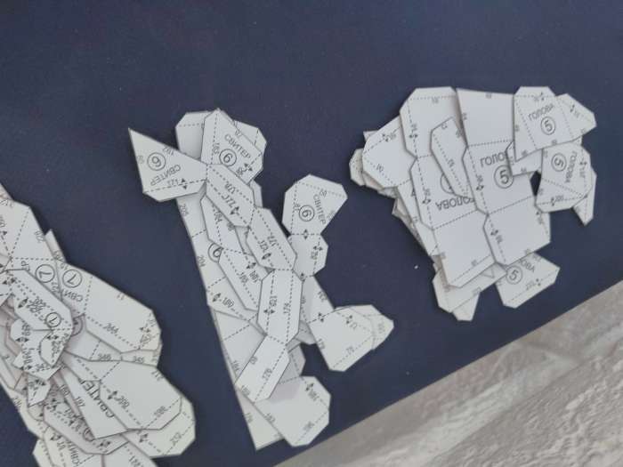 Фотография покупателя товара Подарочный новогодний набор для создания полигональной фигуры «Снеговик» - Фото 14