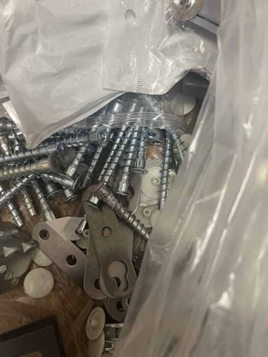 Фотография покупателя товара Кухонный гарнитур угловой в потолок «Виктория», 3000×1600 мм, цвет кашемир/дуб крафт - Фото 117