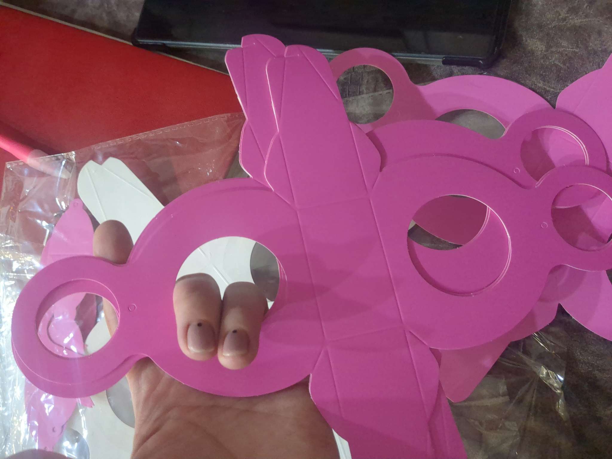 Фотография покупателя товара Подарочная коробка в форме сумочки, складная, с бантом и ручкой, ПВХ окно, розовая, 13×6.5×4 см - Фото 27