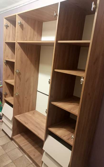 Фотография покупателя товара Шкаф двухстворчатый «Ева», 800×500×2100 мм, цвет крафт табачный/кашемир - Фото 4