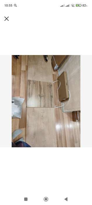 Фотография покупателя товара Кухонный гарнитур в потолок «Рио №4», 2400 мм, цвет бетон светлый/бетон тёмный/графит/дуб вотан - Фото 11