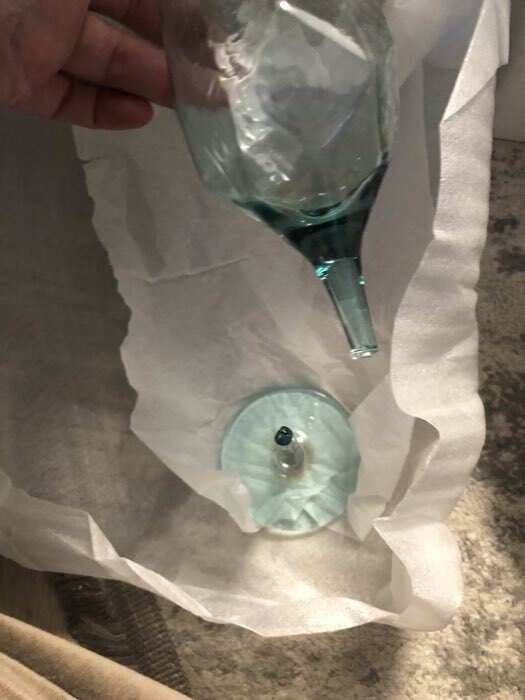 Фотография покупателя товара Бокалы для шампанского Magistro «Дарио», 180 мл, 7×27.5 см, набор 6 шт., стекло, цвет изумруд - Фото 1