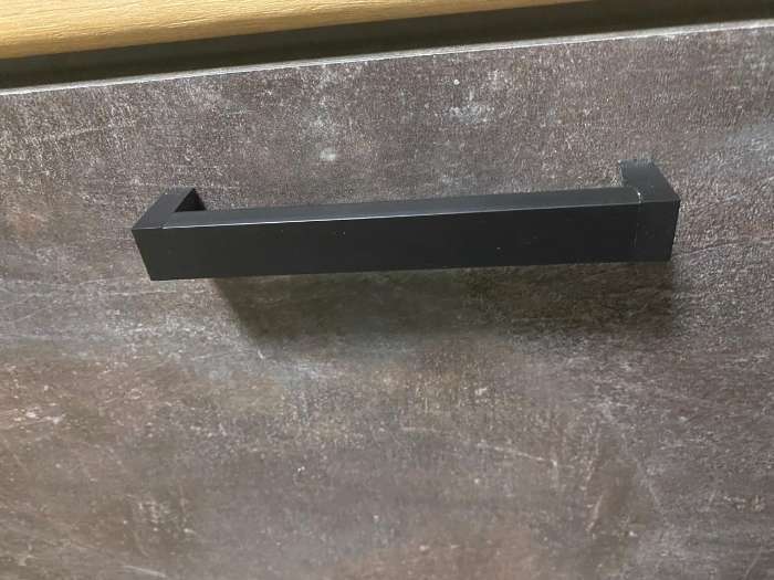 Фотография покупателя товара Кухонный гарнитур в потолок «Рио №4», 2400 мм, цвет бетон светлый/бетон тёмный/графит/дуб вотан - Фото 9