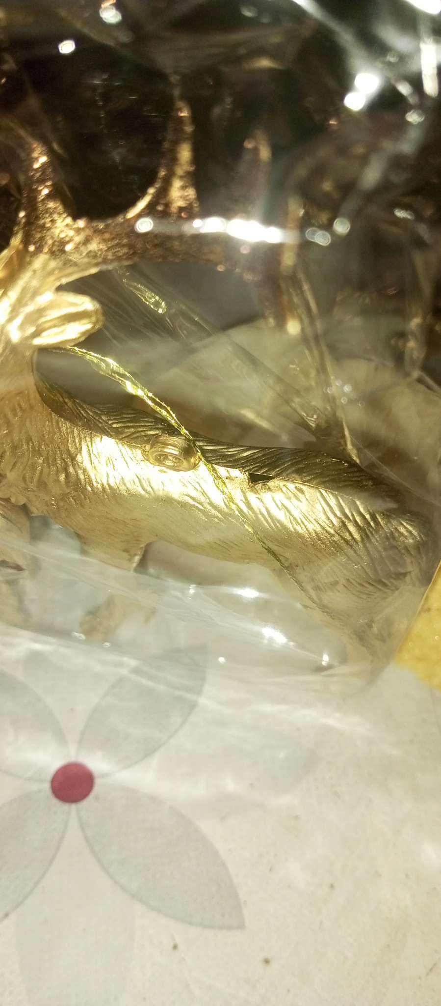 Фотография покупателя товара Ёлочные игрушки 2 шт. «Зимнее волшебство. Благородный олень» пластик, 8×15 см, золото - Фото 67