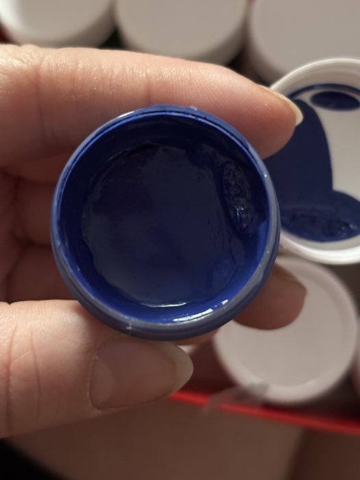 Фотография покупателя товара Гуашь 6 цветов 20 мл художественная - Фото 2