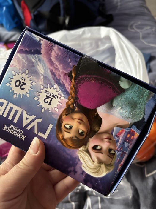 Фотография покупателя товара Гуашь 12 цветов по 20 мл, «Холодное сердце» - Фото 3