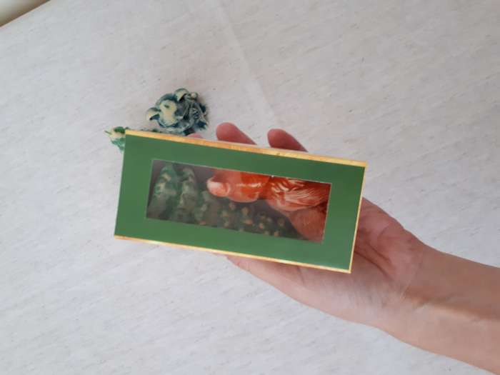 Фотография покупателя товара Коробочка для макарун «С Новым годом» 12 х 5,5 х 5,5 см. - Фото 1