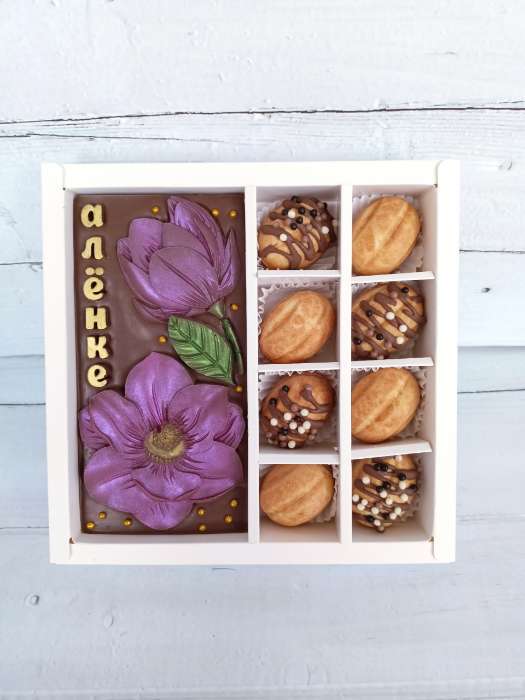 Фотография покупателя товара Молд Доляна «Магнолия», силикон, 19×11.3×1.2 см, цвет белый - Фото 1