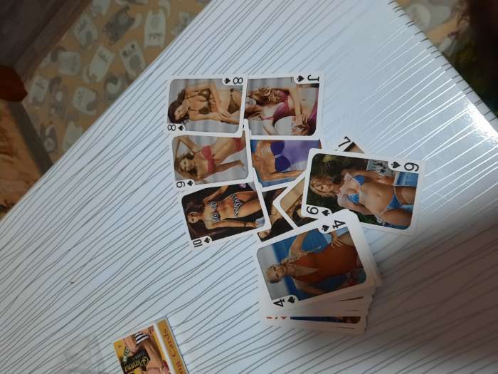 Фотография покупателя товара Карты игральные "Горячие девчонки", 54 шт