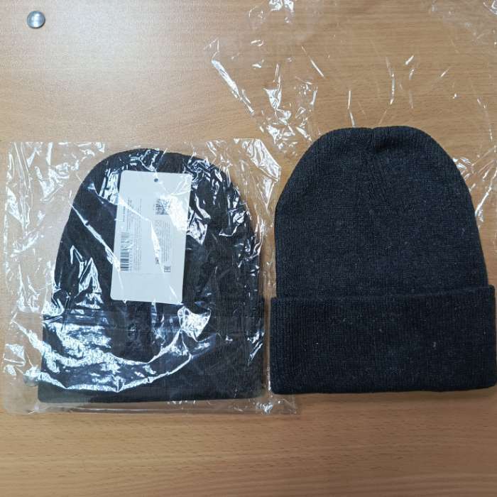 Фотография покупателя товара Шапка мужская двухслойная с отворотом, one size, цвет серый - Фото 2