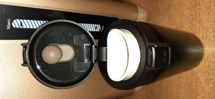 Фотография покупателя товара Термокружка, 380 мл, Style "Мастер К", сохраняет тепло 8 ч, с ситечком