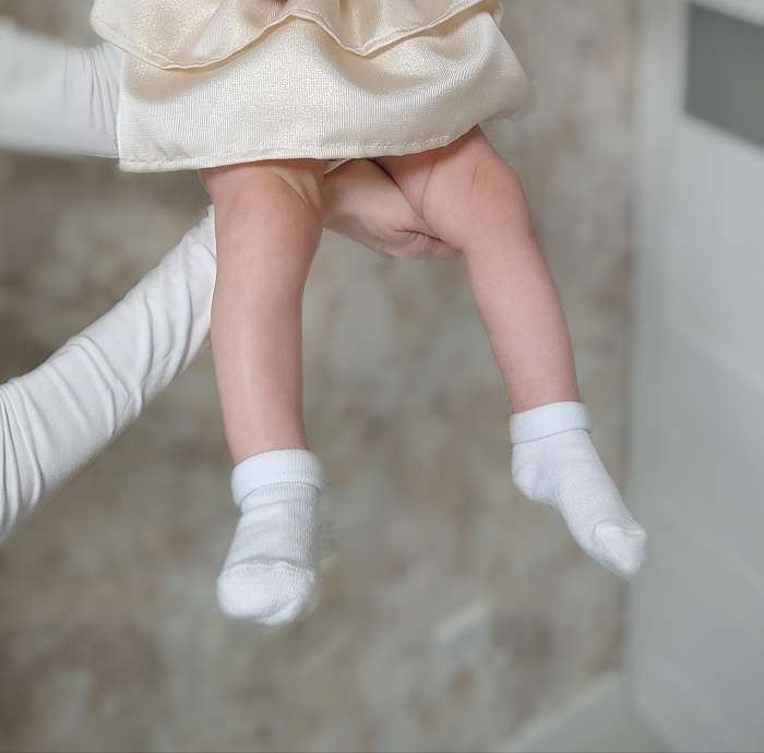 Фотография покупателя товара Носки детские, цвет белый, размер 14 - Фото 1